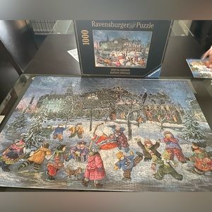 Winter Magic - Old Montreal puzzle